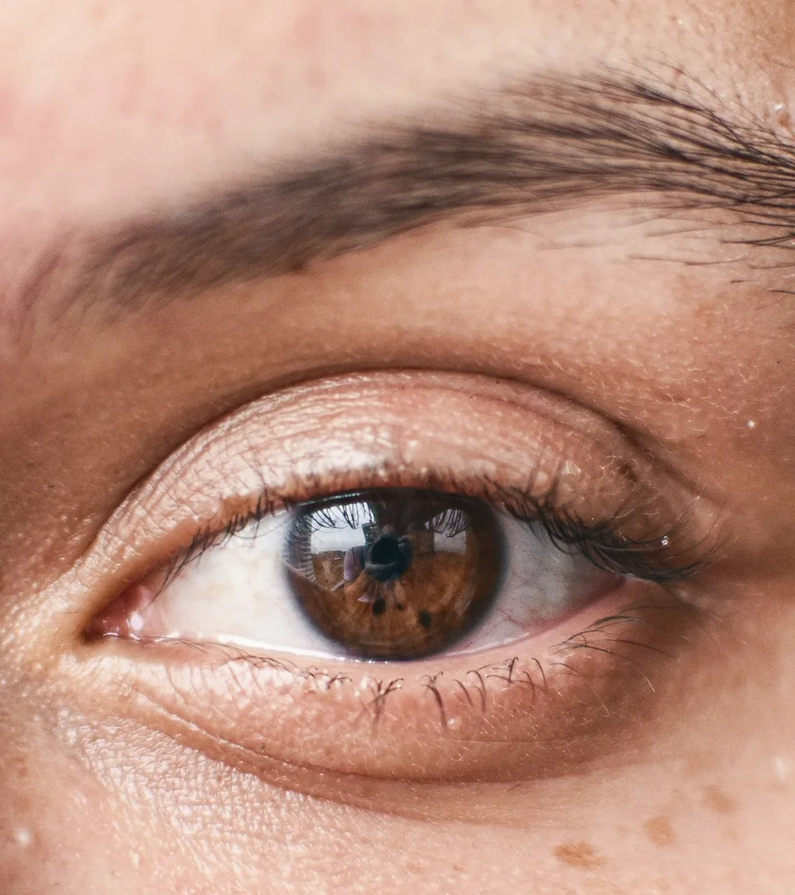 Cernes Contours Des Yeux — illustration de texture de peau
