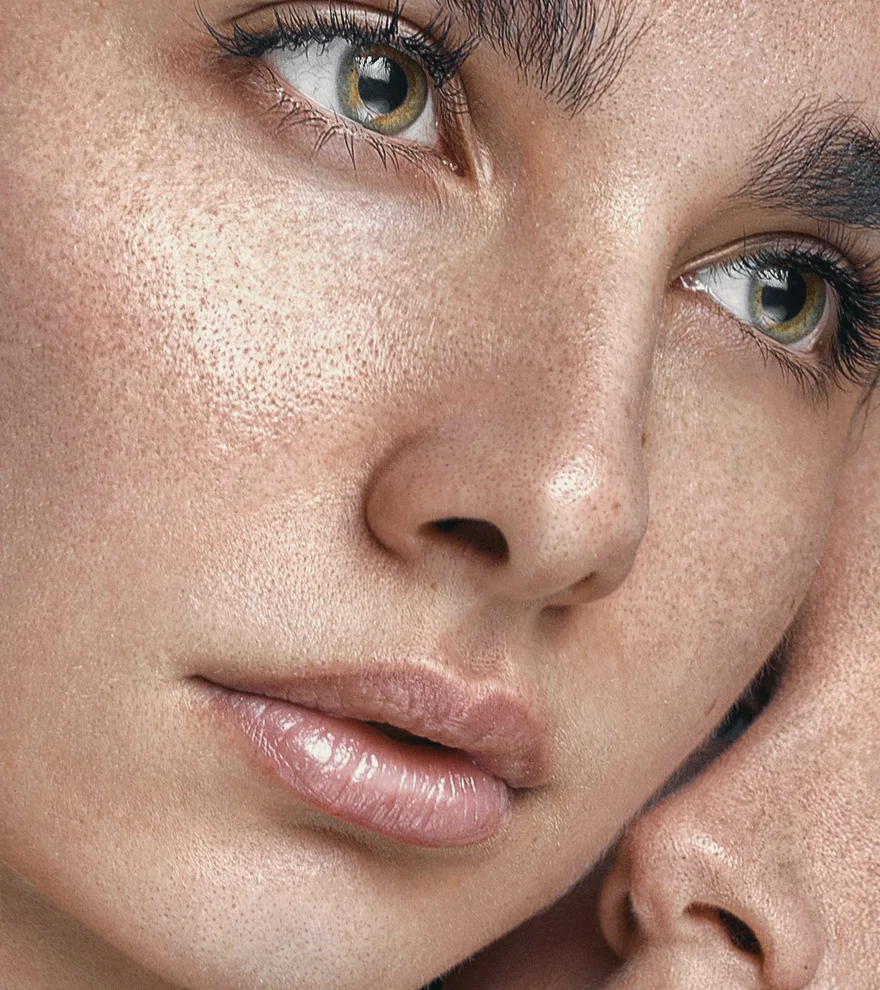 Exosomes Microneedling — illustration de texture de peau